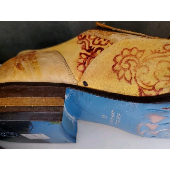 Jo Ghost Italian Yellow Crocodile Leather Loafers Vero Cuoio Shoes EU45 US 12.5 - Picture 13 of 16